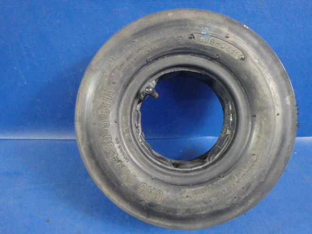 028-0411 Unknown MFR - CAC 11X4.00-5 8PR LIGHT SPORT AIRCRAFT TIRE W/TUBE